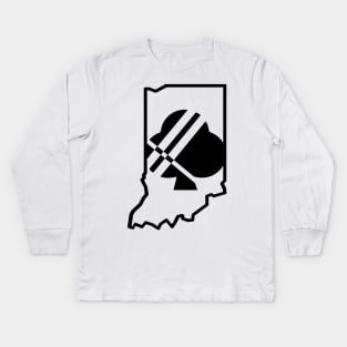 Suited Hoosiers Kids Long Sleeve T-Shirt